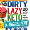 Keto Cookbook Dirty Lazy Keto by Adams Media Low Carb Recipes-0