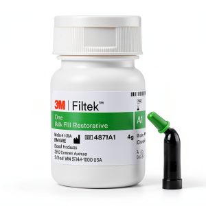 3M ESPE 4871A1, Filtek Bulk Fill Posterior Restorative Capsules A1 20/Pack, One-Step Composite Resin with 5 mm Depth of Cure and Stress Relief-0