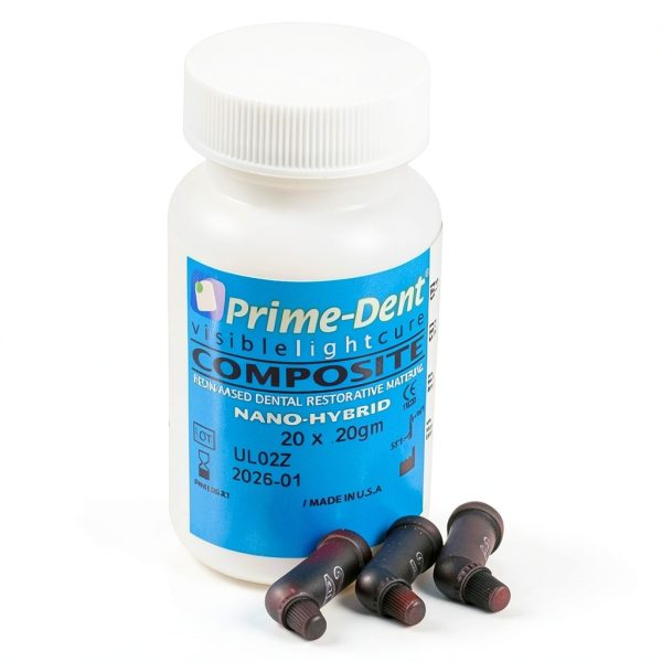 Prime Dental 001-619A2 Nano Hybrid VLC Packable Composite A2 0.20g-0
